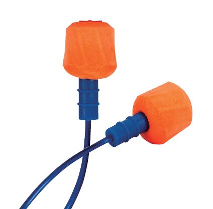 Ez-twist series non - rubbing earplugs with thread