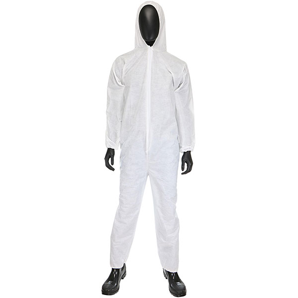 SMS Coverall with Hood Elastic Wrist & Ankle 42 gsm